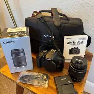 Canon EOS Rebel T6 DSLR Camera Kit